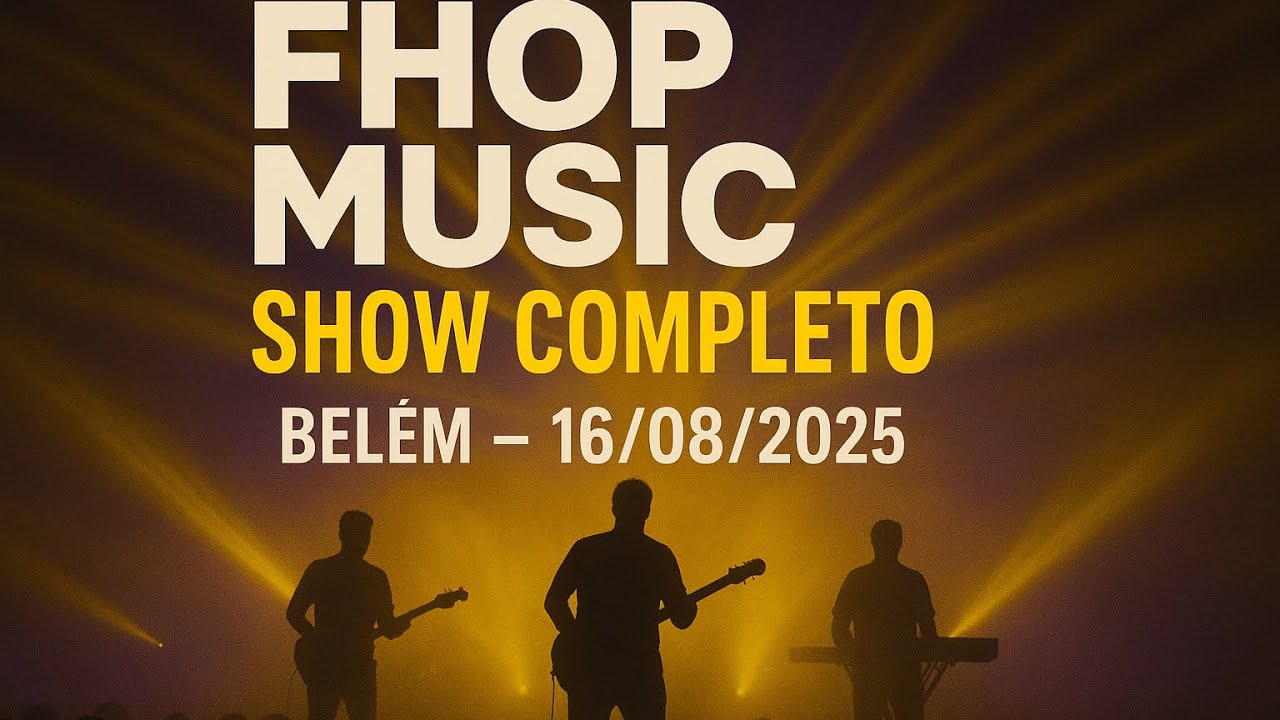 Show Completo FHOP Music – Belém (16/08/2025) | Guitar, Baixo & Teclado Cam