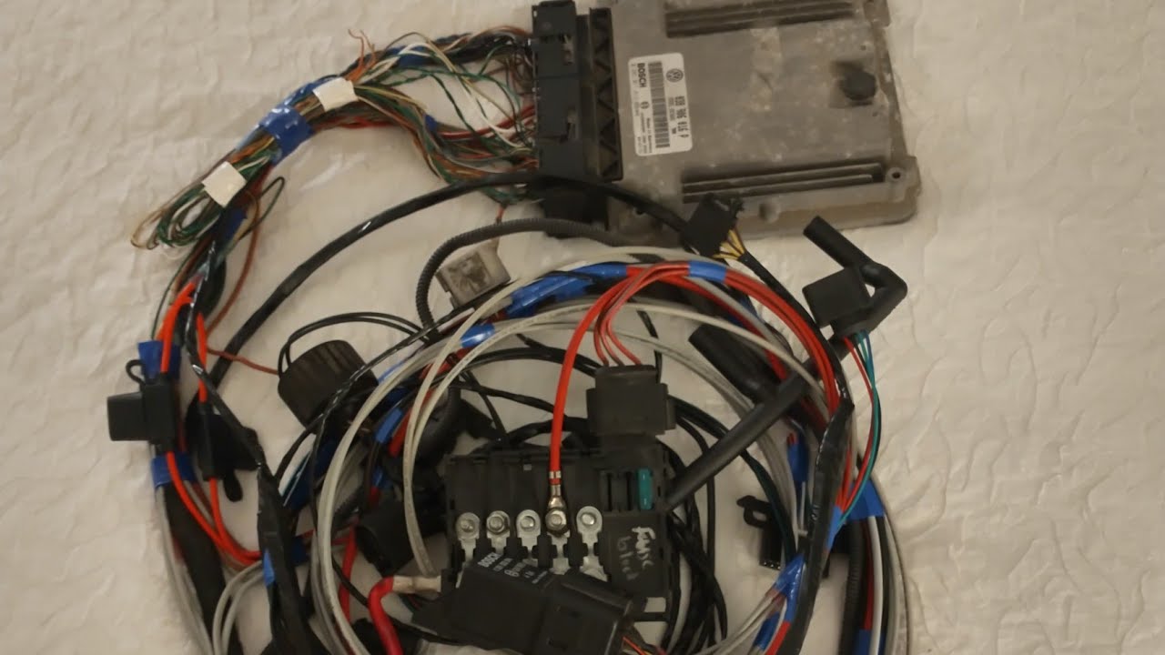 Создание автономного жгута проводов TDI для блоков управления двигателем PD EDC16, включая BEW, B...