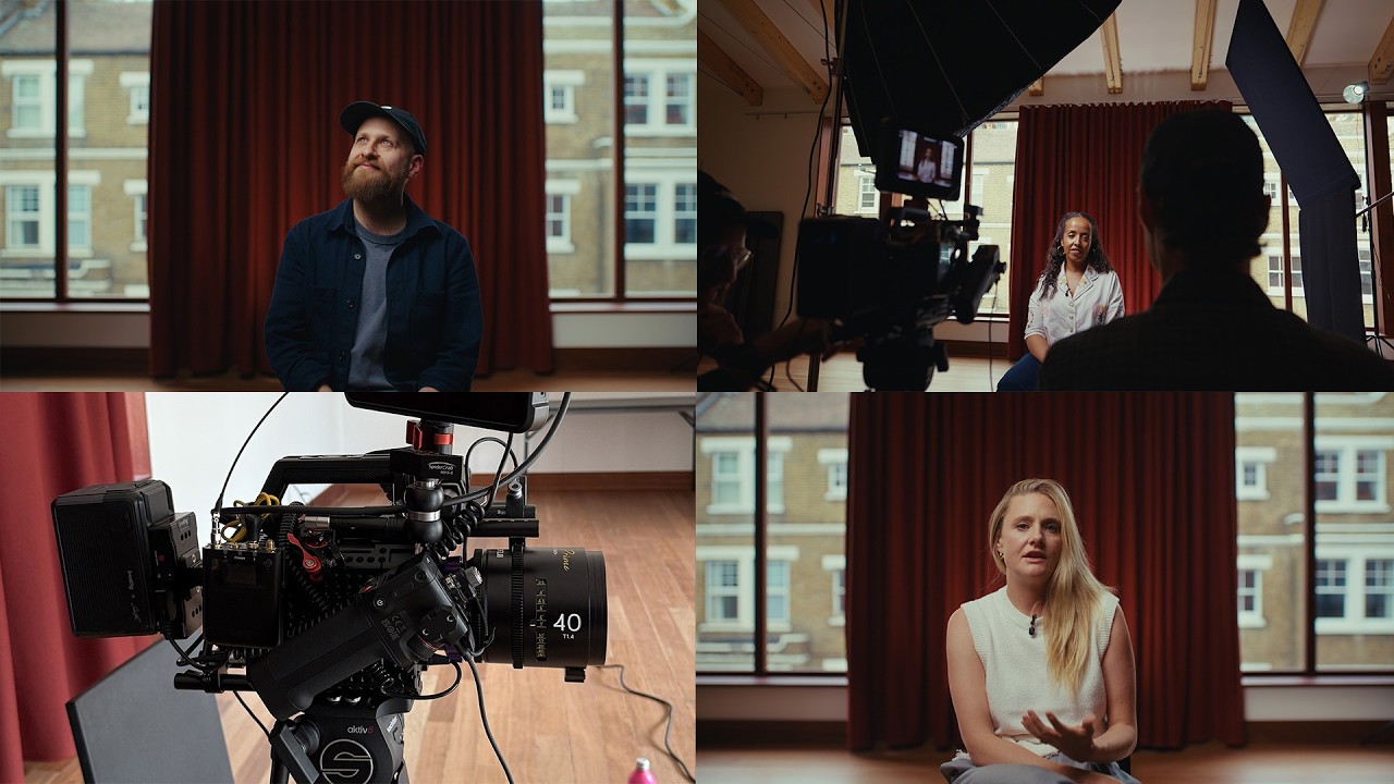 How to shoot beautiful interviews in a boring room (lighting & framing)