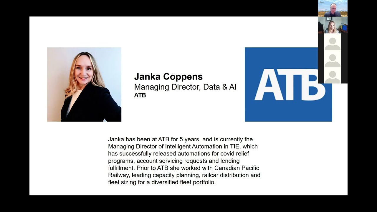 How ATB Bank used RPA to Free Up 305,000 Hours of Effort - Western Canada RPA User Group