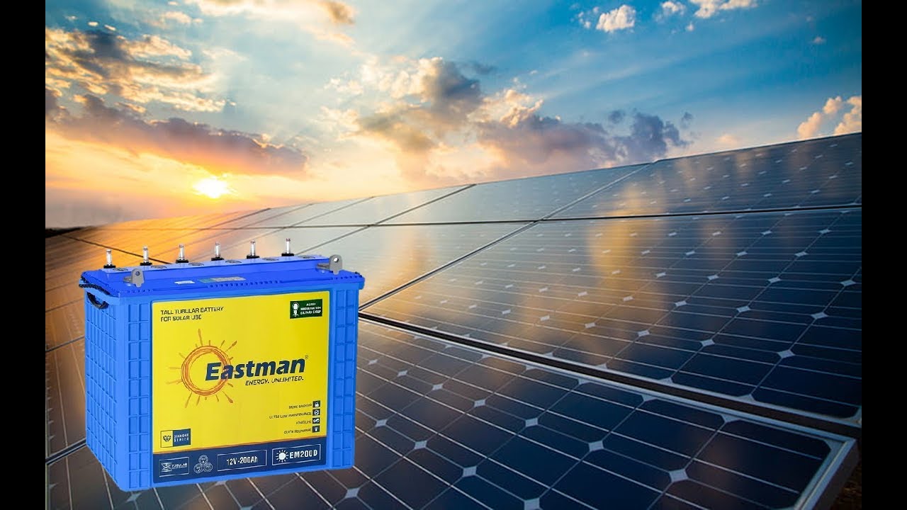 ضبط اعدادت شحن بطاريات Eastman الأنبوبية Flooded Acid