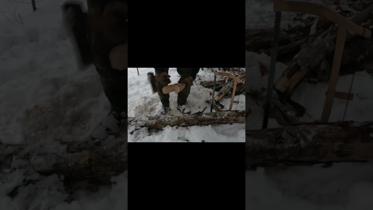 How I split my firewood 