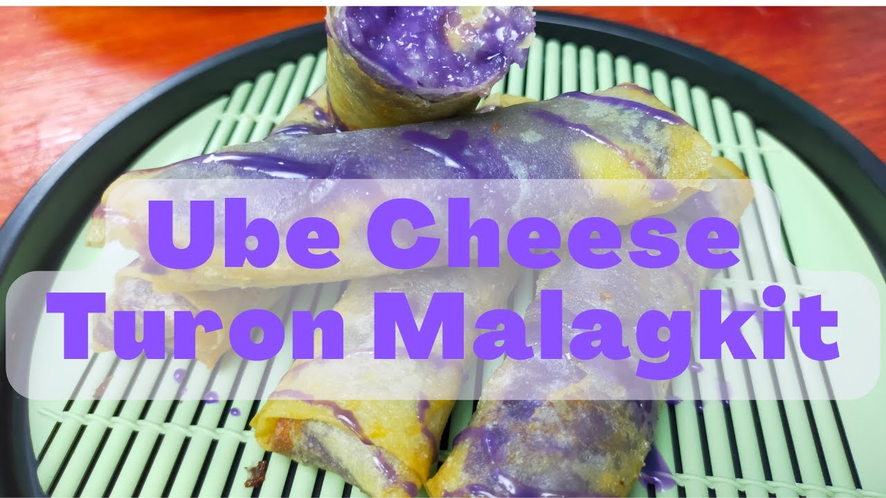 Ube Cheese Turon Malagkit