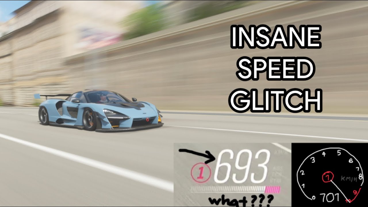 insane speed glitch in forza horizon 4! (600+ km/h)