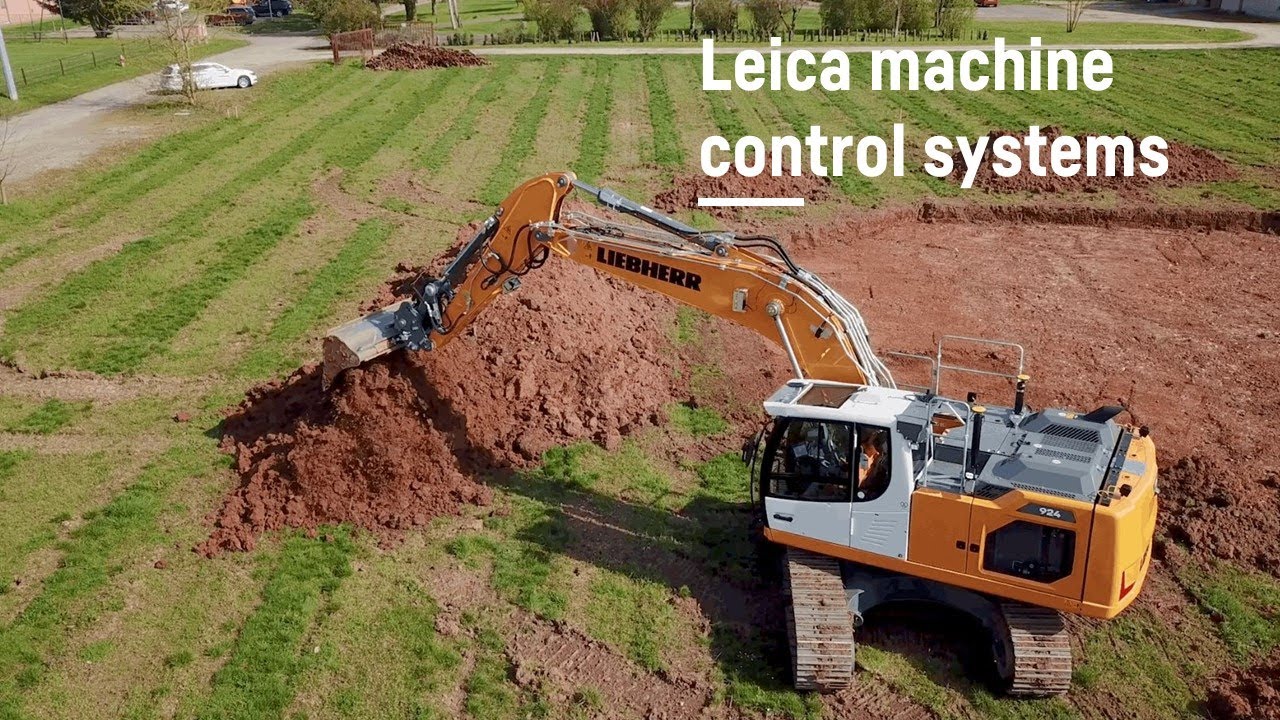 The ‘Leica designed for Liebherr’ machine control systems