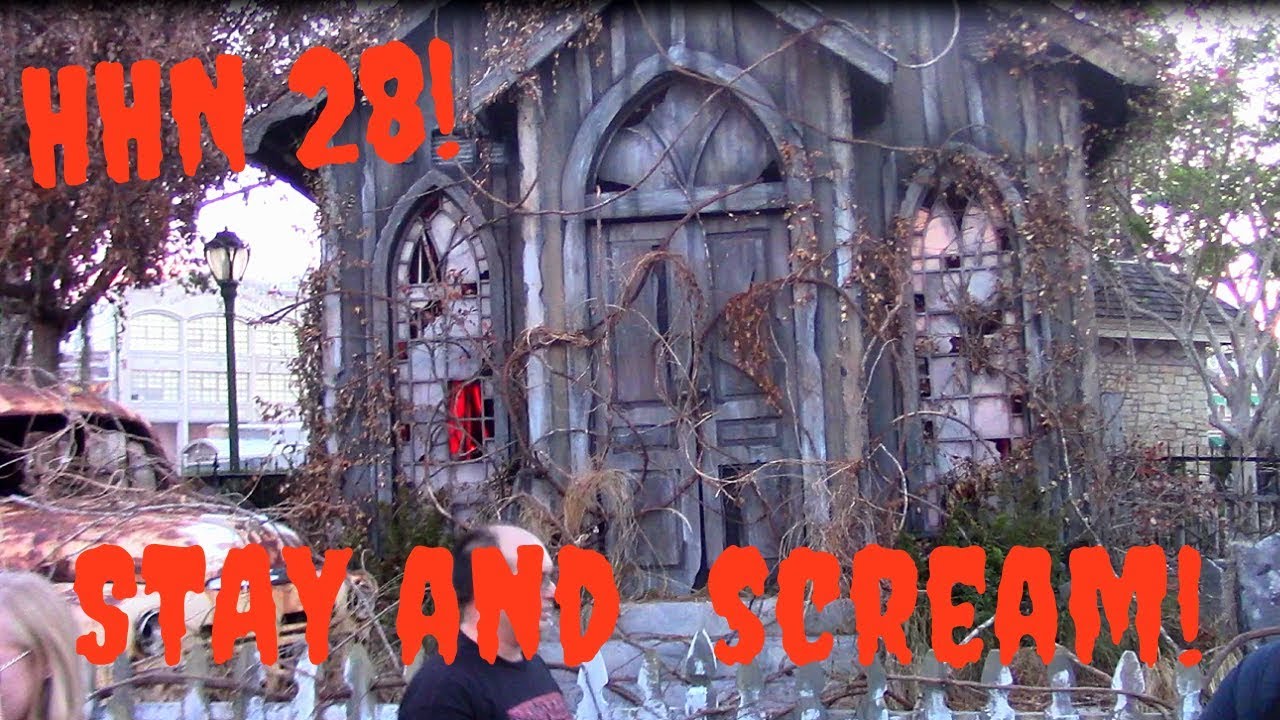 Halloween Horror Nights 28 Stay and Scream Universal Studios Orlando