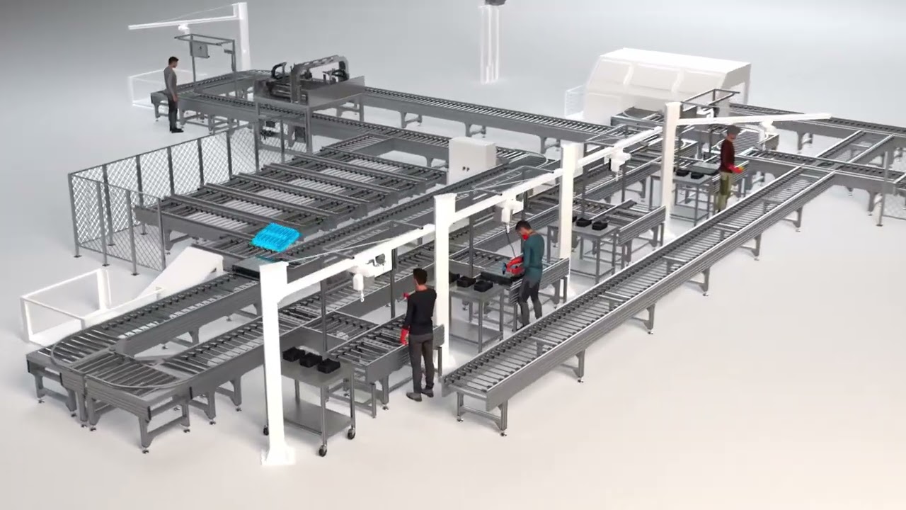 Bosch Rexroth - EV battery recycling production process