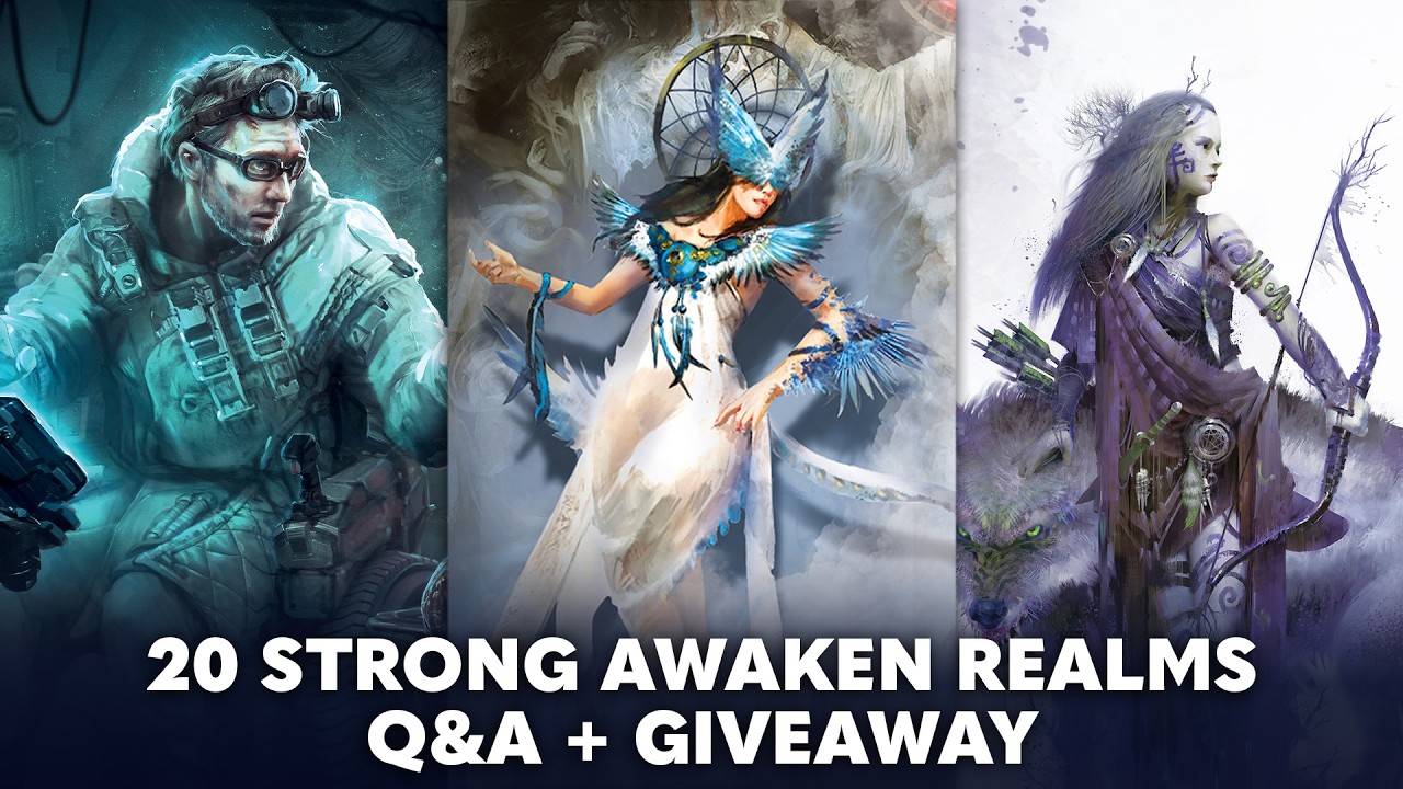 20 Strong: Nemesis, Tainted Grail, & Etherfields Q&A + Giveaway!