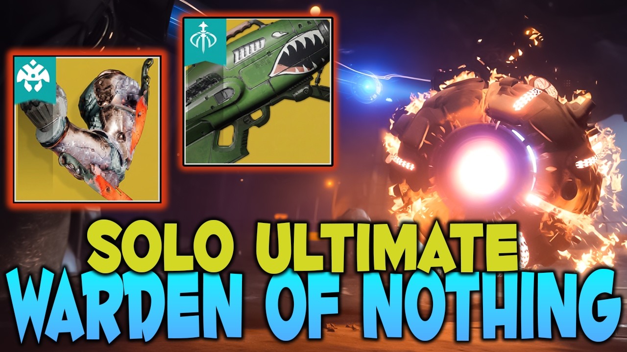 Solo Flawless Ultimate Warden of Nothing | Solar Hunter Caliban's Hand Build | Destiny 2 Renegades