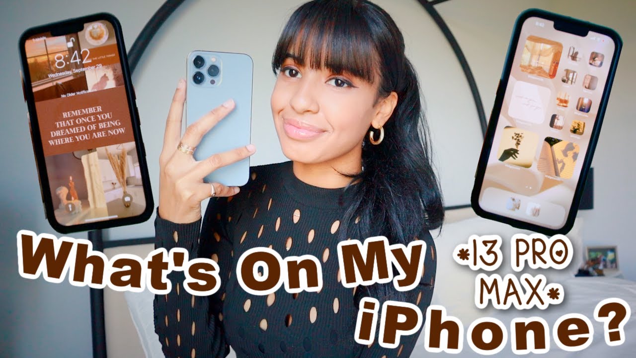 whats on my iphone 13 pro max? 2021 & cute iphone accessories