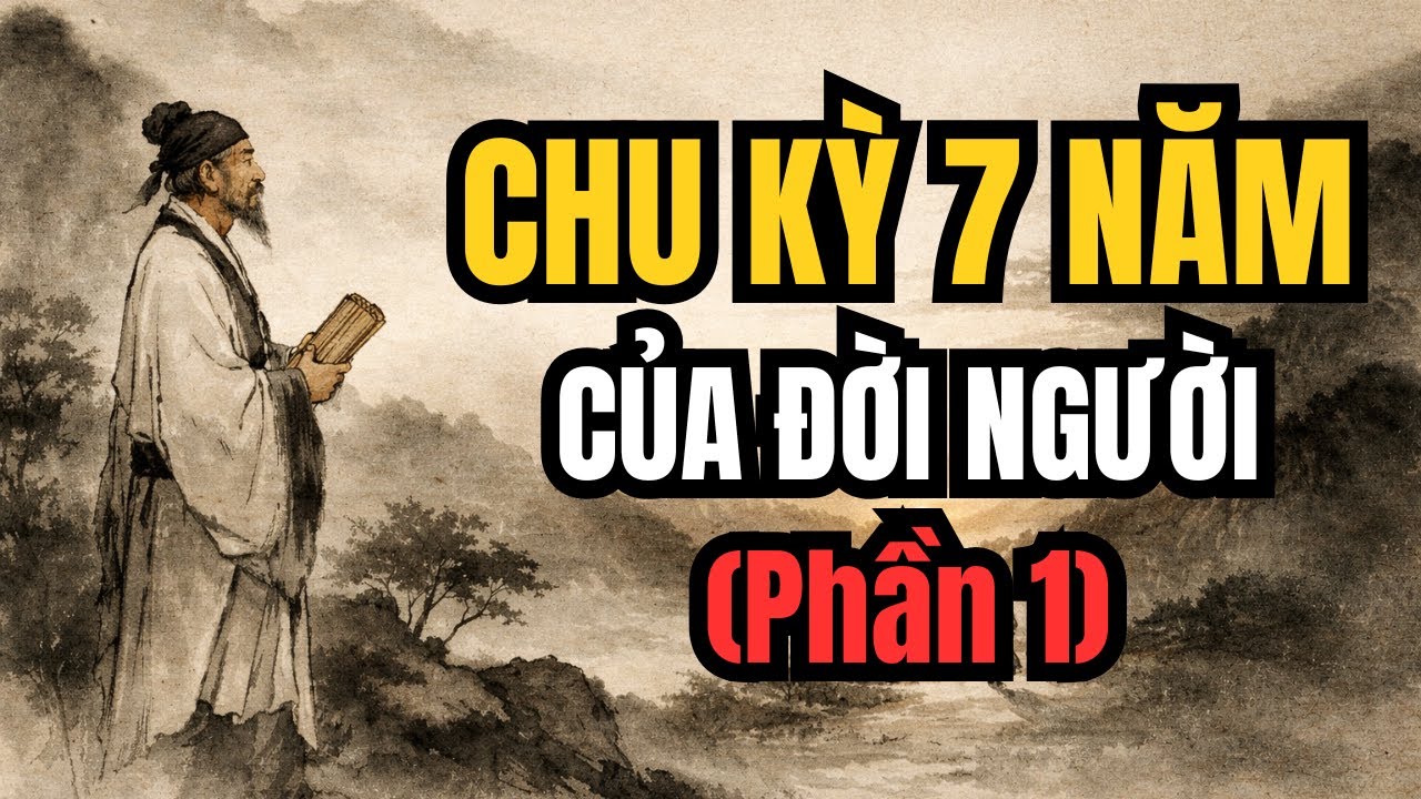 Chu Kỳ 7 Năm Của Đời Người – Phần 1:Từ Gốc Rễ Đến Bước Ngoặt|Tư Duy Cổ Nhân