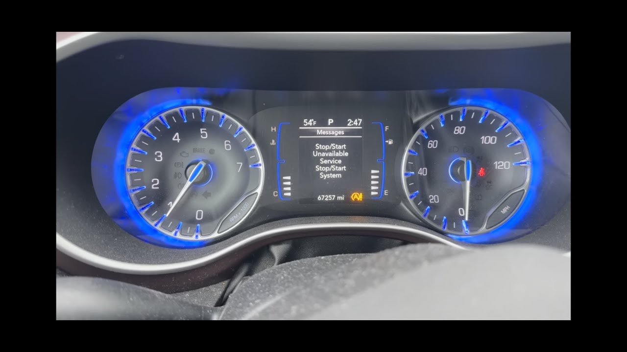 Система «стоп-старт» на Chrysler Pacifica недоступна | Как заменить дополнительный аккумулятор св...