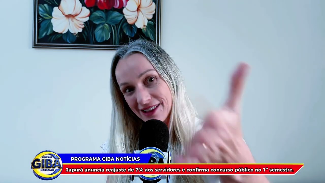 Japurá anuncia reajuste de 7% aos servidores e confirma concurso público no 1º semestre.