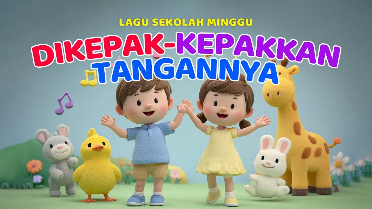 Dikepak-kepakkan Tangannya - Lagu Sekolah Minggu (New Version)