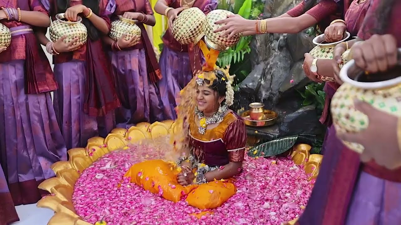 Akshana's  Saree ceremony | ECLIPSE JUNIOR |  Milk Ceremony