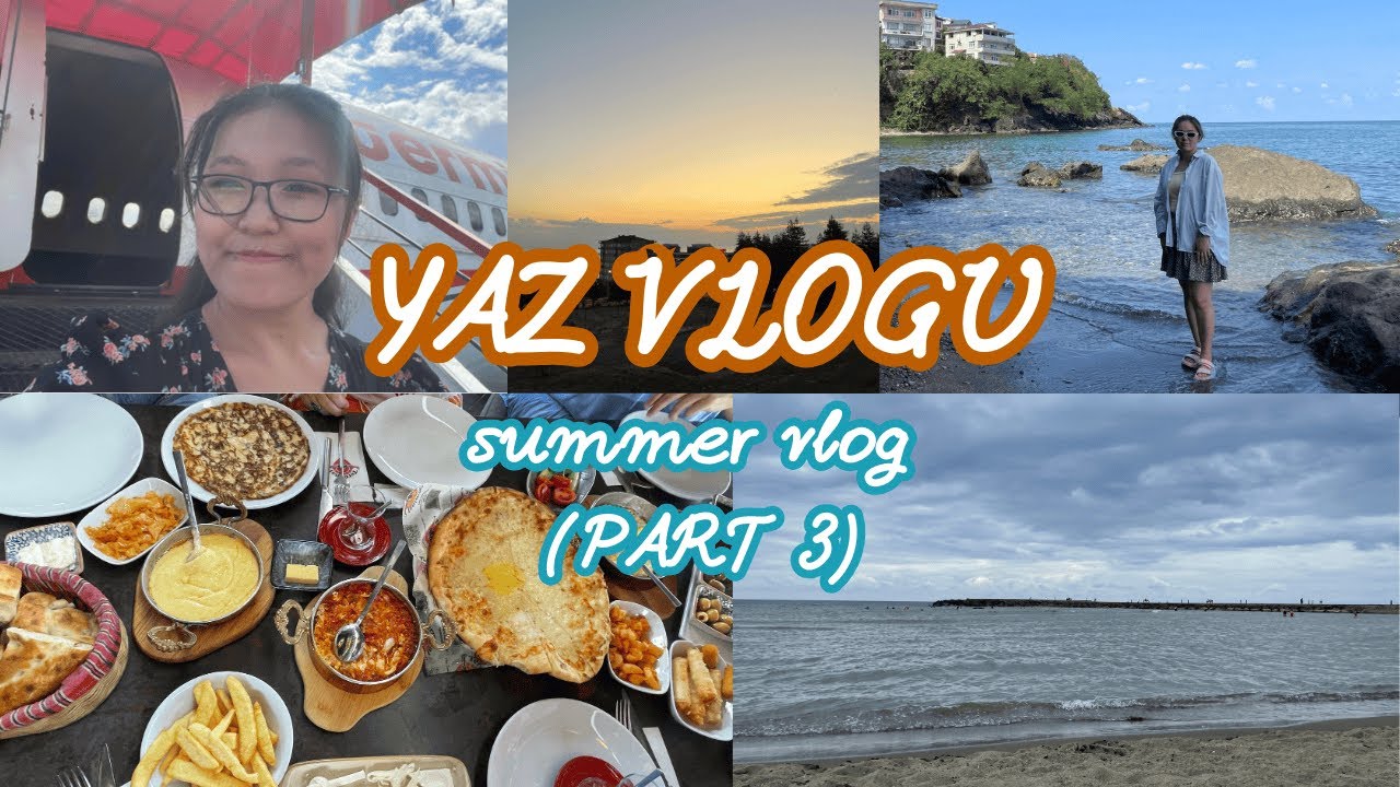 Trabzon vlog Part 3 | Turkish breakfast, picnic at the Black Sea |