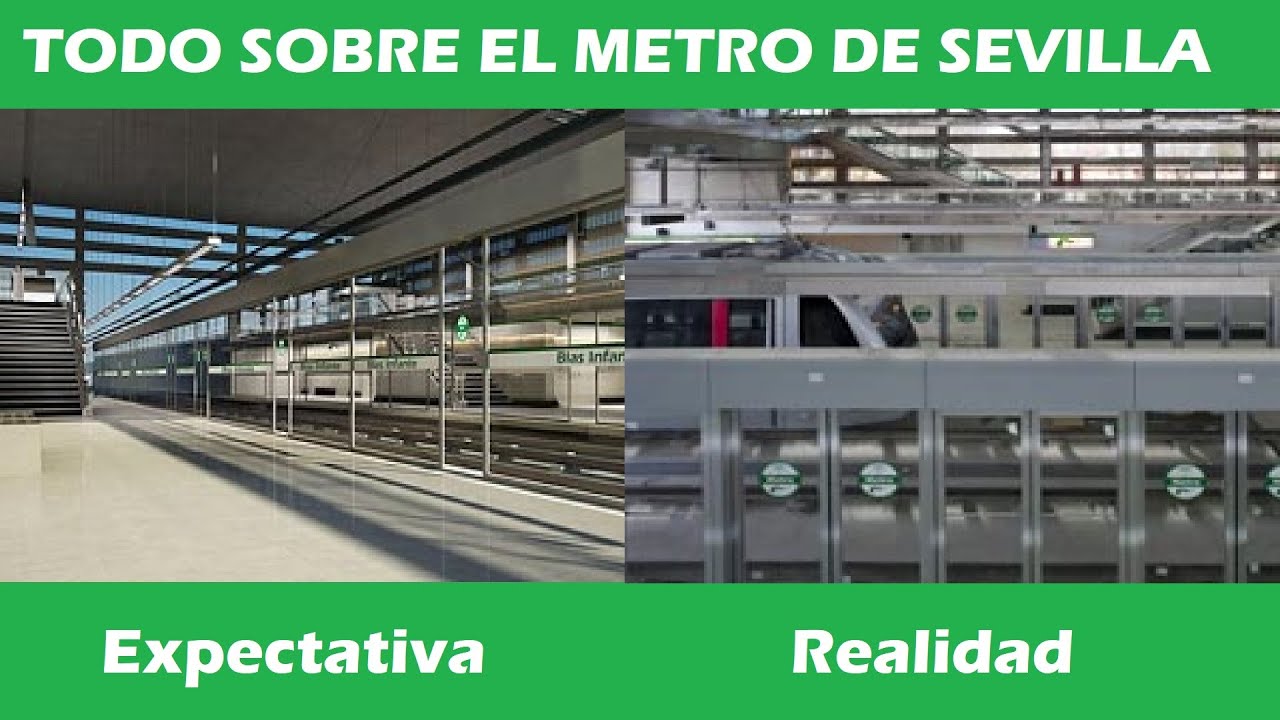 Todo el metro de Sevilla - Parte 2 | FALLOS EN LOS RENDERS?