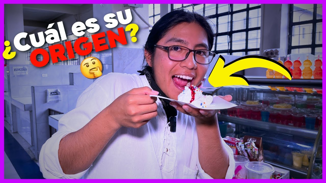 ¡HISTORIA de la ESPUMILLA!🍦| Origen y preparación | Quito-Ecuador 🇪🇨