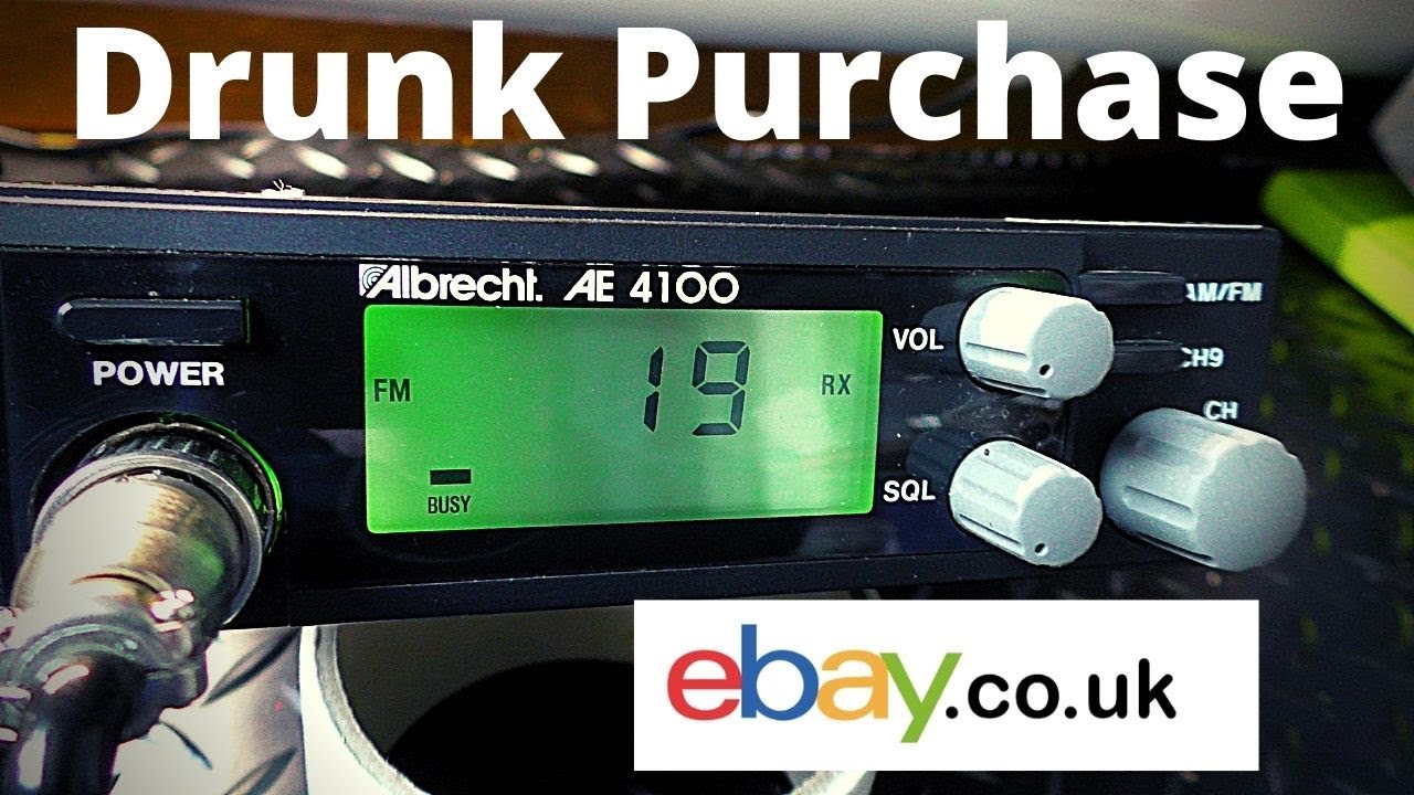 Drunk buy on Ebay.  ALBRECHT AE 4100 CEPT CB radio