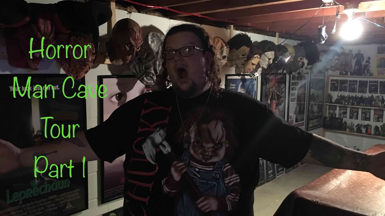 Horror Man Cave Tour Part 1!!!