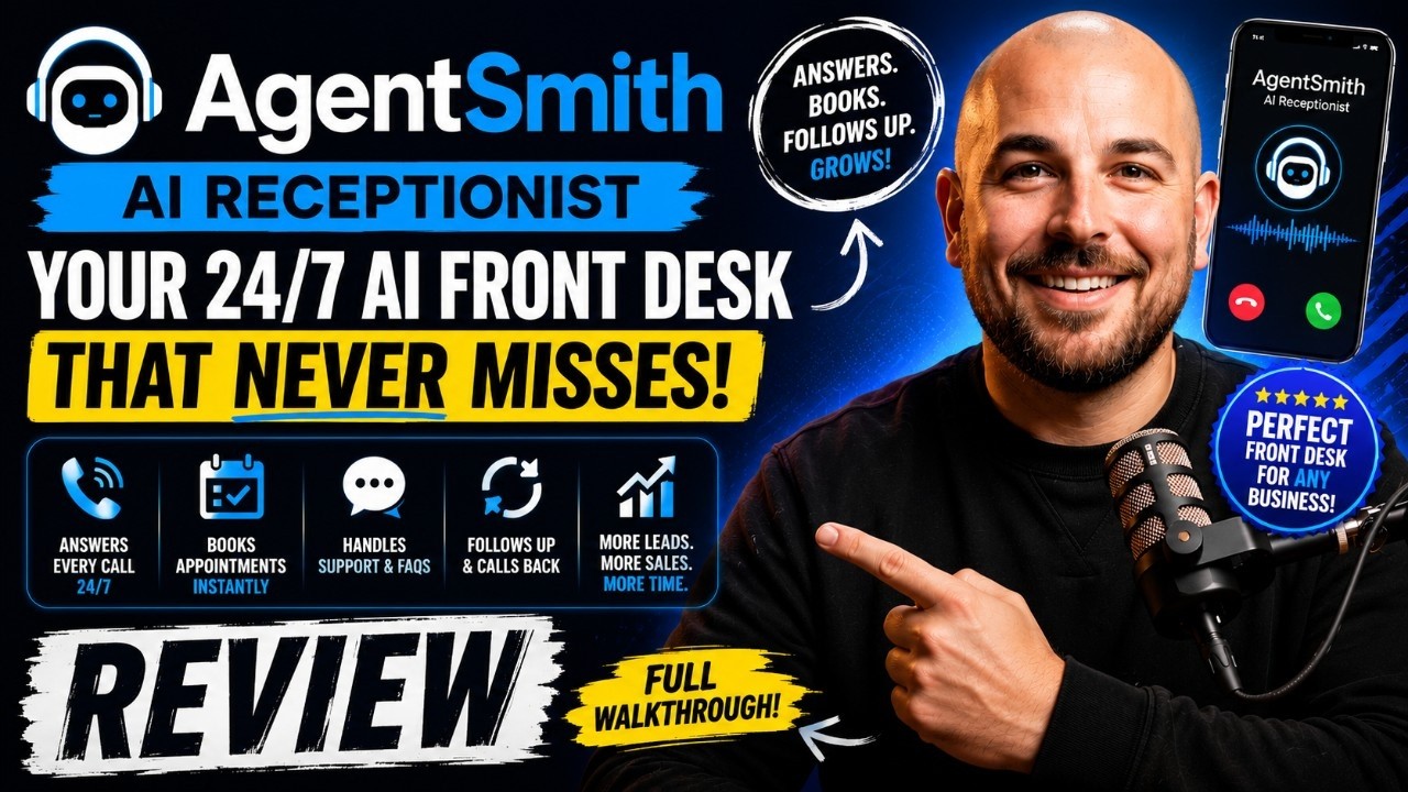 AgentSmith Review & Bonuses: In-Depth Walkthrough + Demo 🔵 AgentSmith Review [NEW] AgentSmith Review