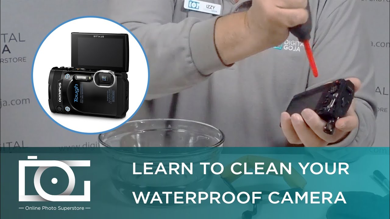 OLYMPUS TG-860 TUTORIAL | How to Clean Sand and Salt Water from a Waterproof Camera