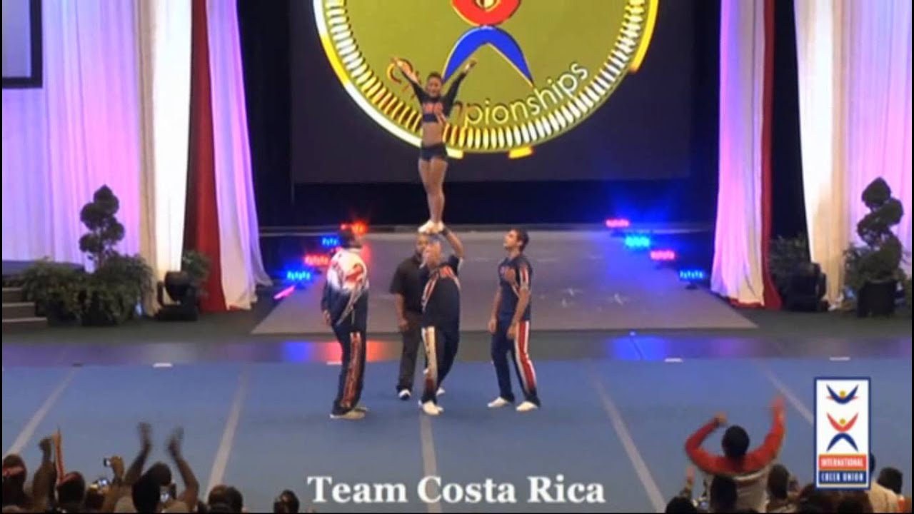 Team Costa Rica  Coed Partner Stunt 2014