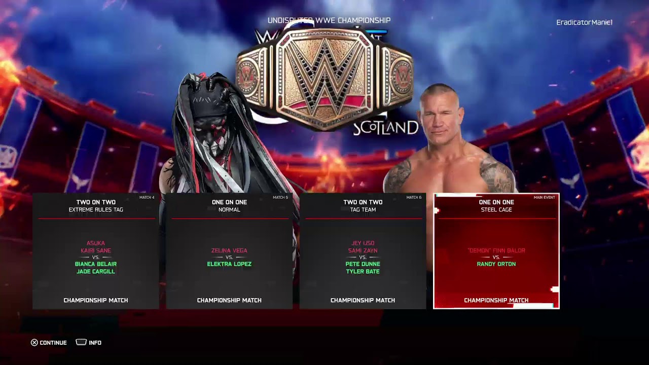 WWE 2K25 universe mode