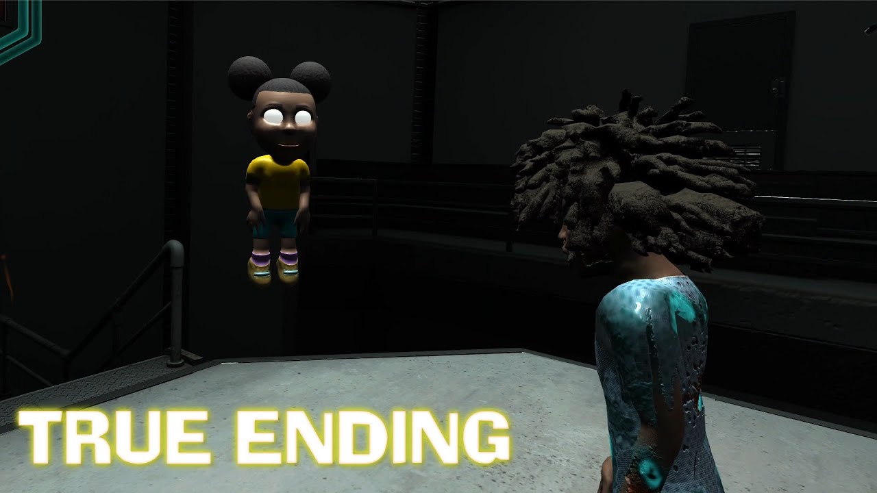 Amanda the Adventurer 3 TRUE Ending Scene - Rebecca Released and Kills Amanda Monster