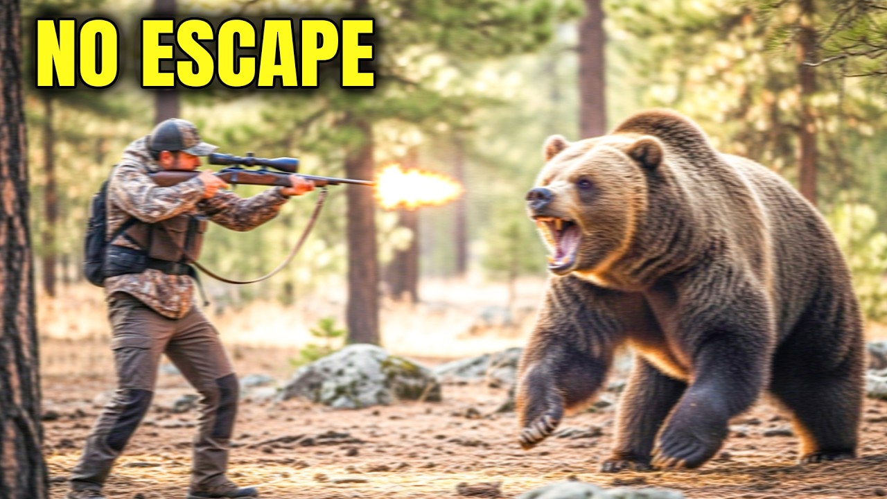 It Took ONE SHOT to Drop This 10′ Grizzly Bear!