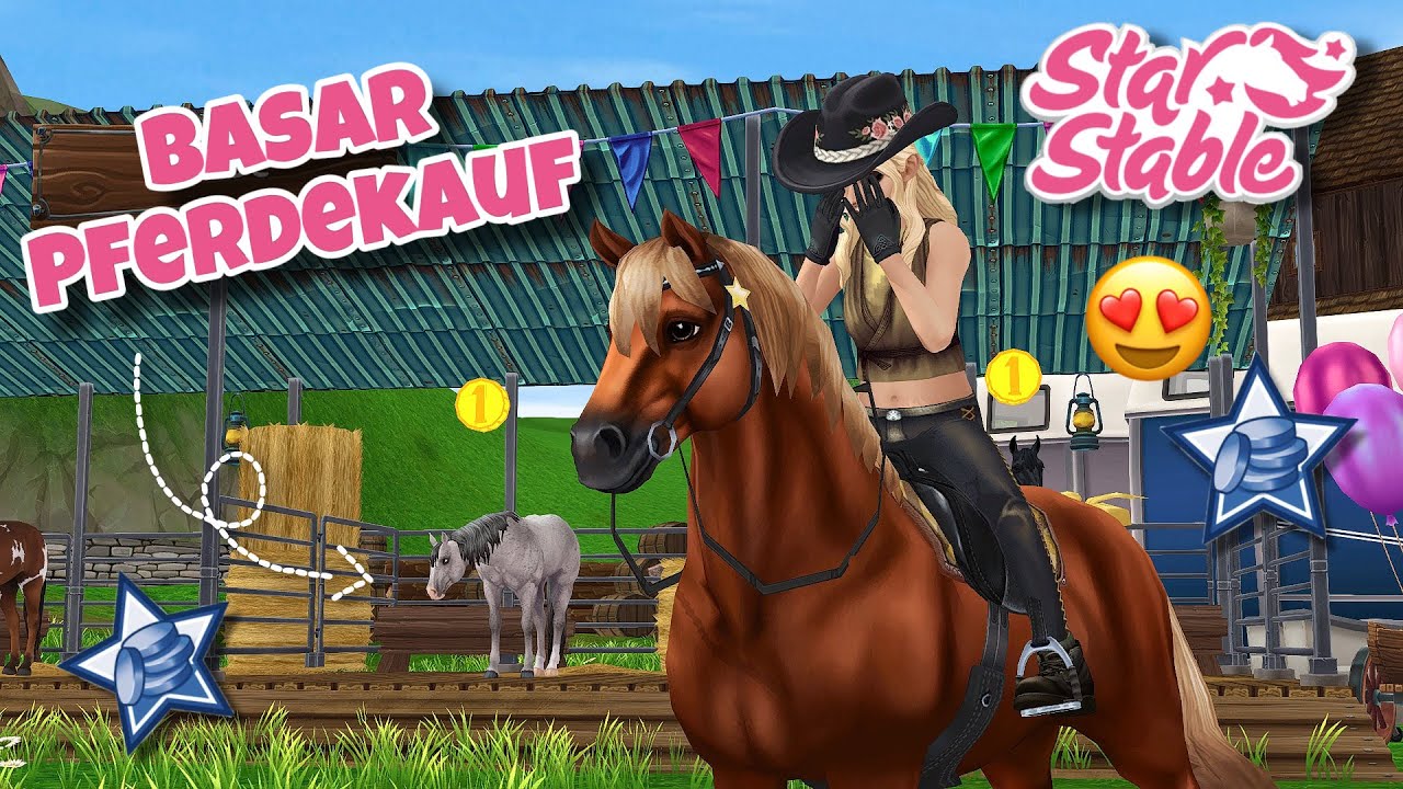 Nicht schon wieder!😭 Basar PFERDEKAUF + Bugs😝 // Star Stable Online