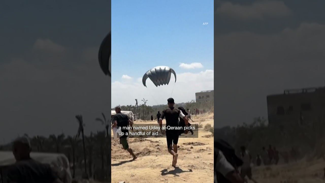 Palestinians in Gaza say airdrops of aid ineffectual