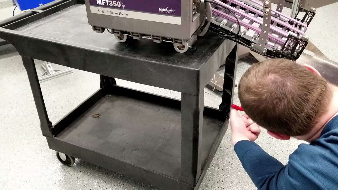Installing Parts After Unboxing Friction Feeder