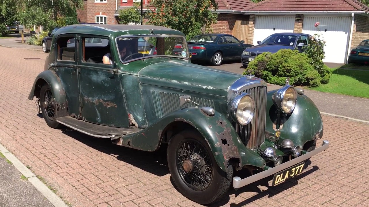 B153HM - Derby Bentley - 1936 - Driven today for the second time by Emily Bennet