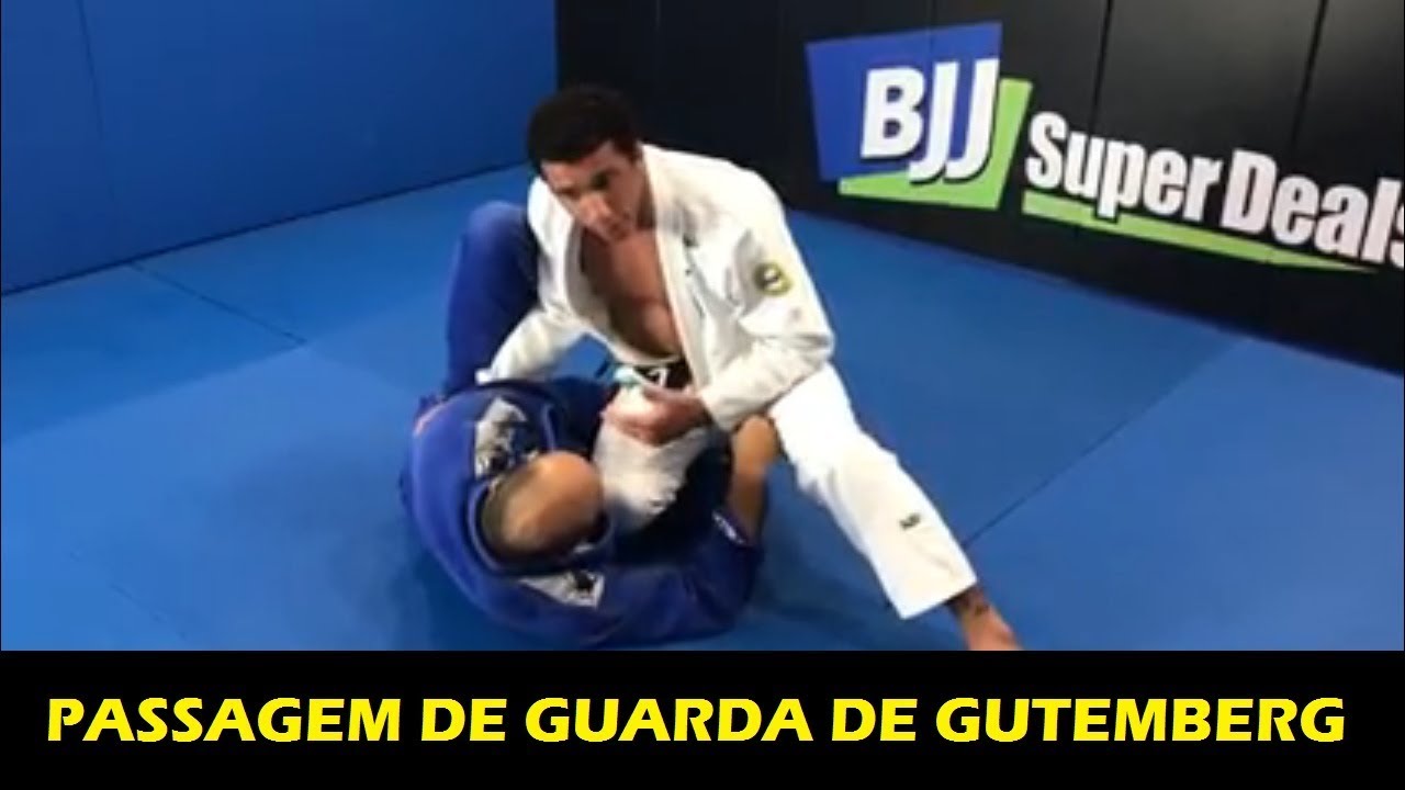 Passagem De Guarda Cruzando O Joelho Com Gutemberg Pereira