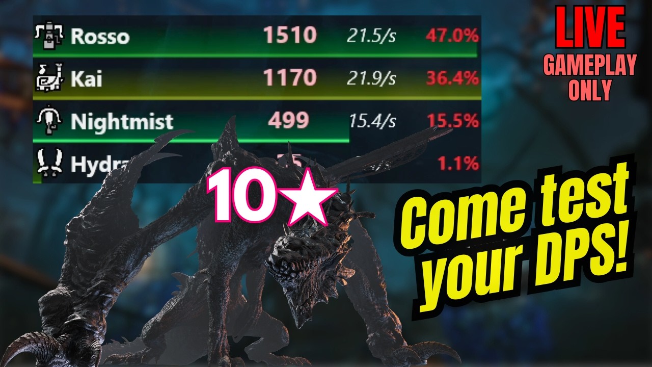 10☆ Gogmazios IS HERE! Test your DPS Open Lobby - | MH Wilds