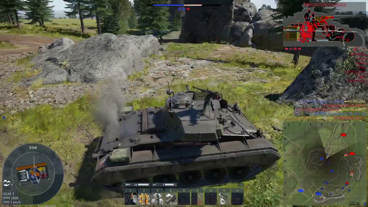 War Thunder  - 3.7 Italy 14 Kills Carpathians