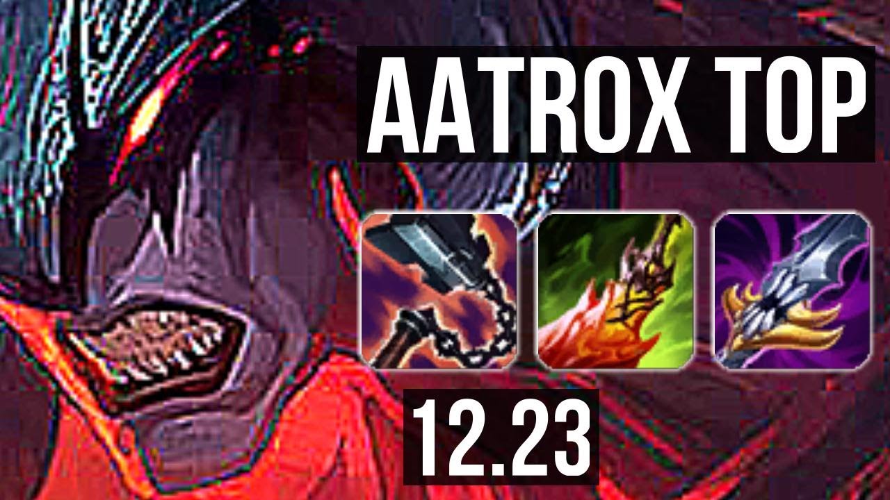 AATROX vs YI (TOP) | Legendary, 1600+ games, 20/4/20, 1.1M mastery | KR Master | 12.23