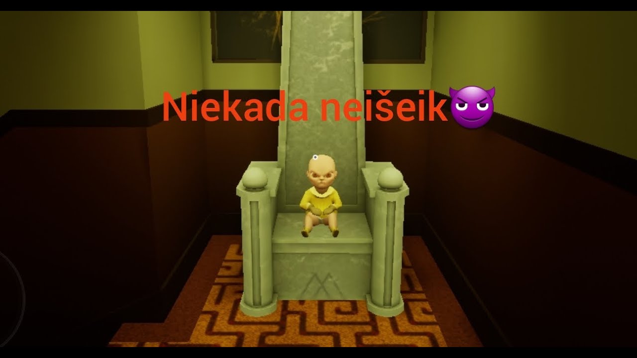 BABY IN YELLOW - Kūdikis patapo didesniu monstru ir vėl neleidžia man pabėgti i&scaron; jo namų