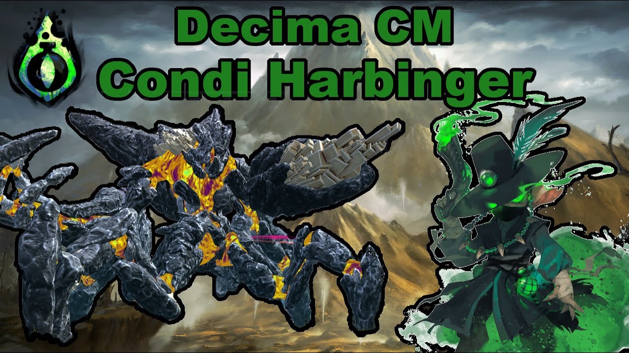 Decima CM | Condi Harbinger DPS PoV