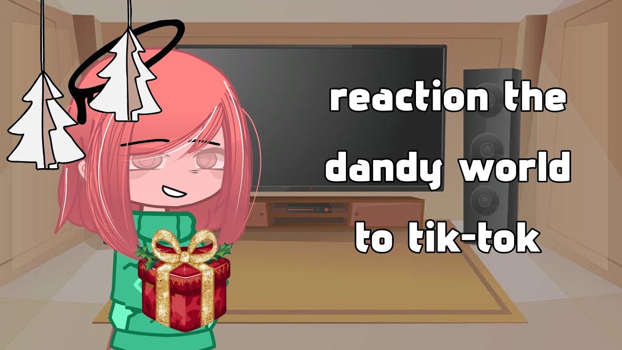 Реакция мира денди на тик-ток! (В видео много долгих скриншотов) #dandysworld #reaction #реакция