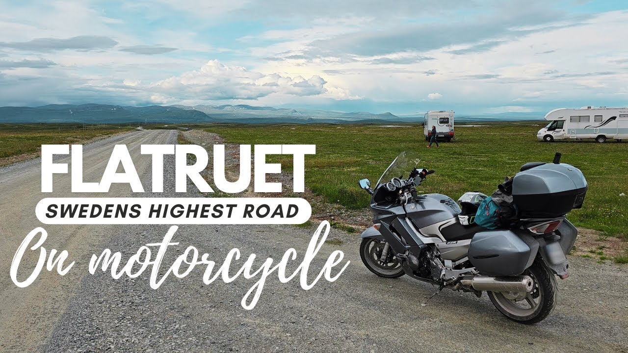 Flatruet - Swedens highest road on FJR1300 (Flatruet & Fulufjällets nationalpark)