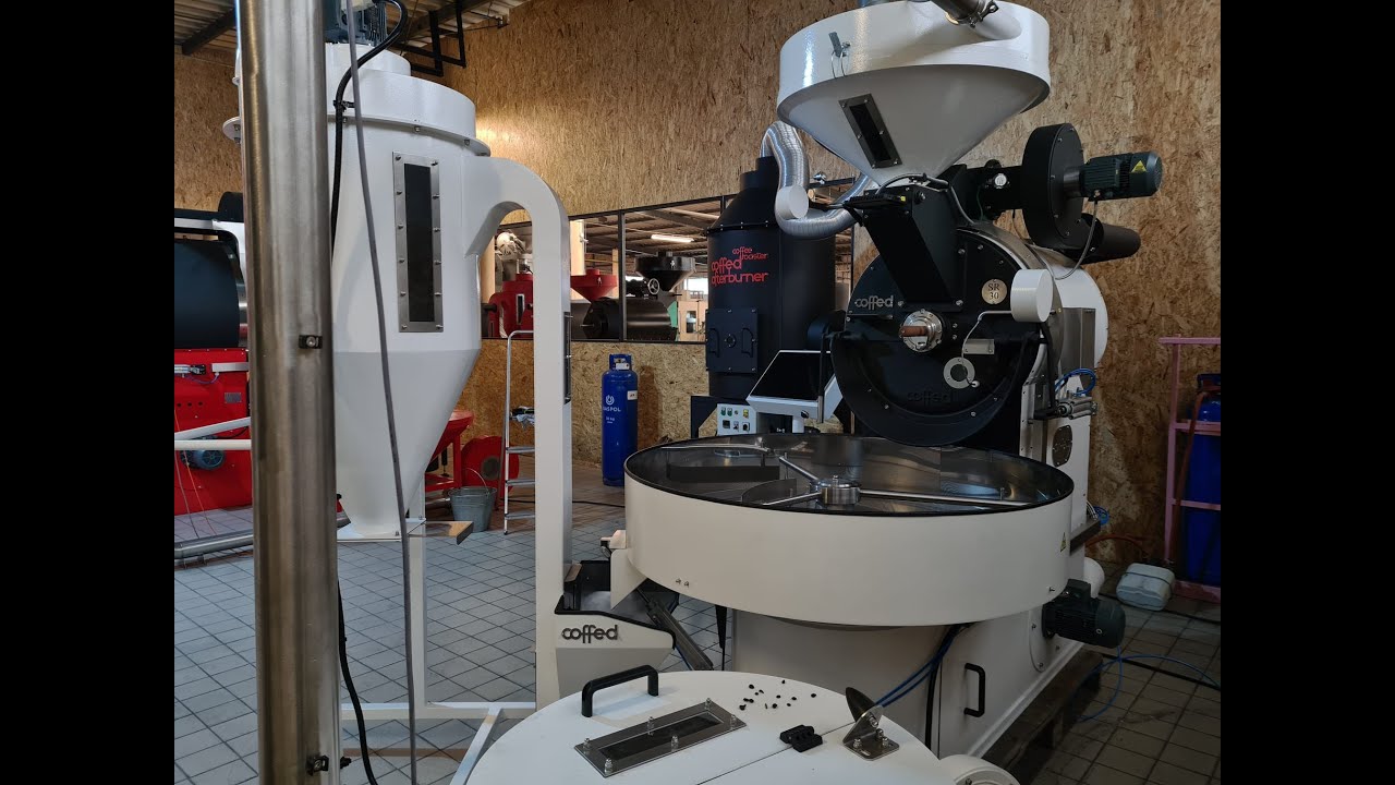 Fully automatic coffee roaster. SR30 Coffed - machine for roasting Your favourite coffee