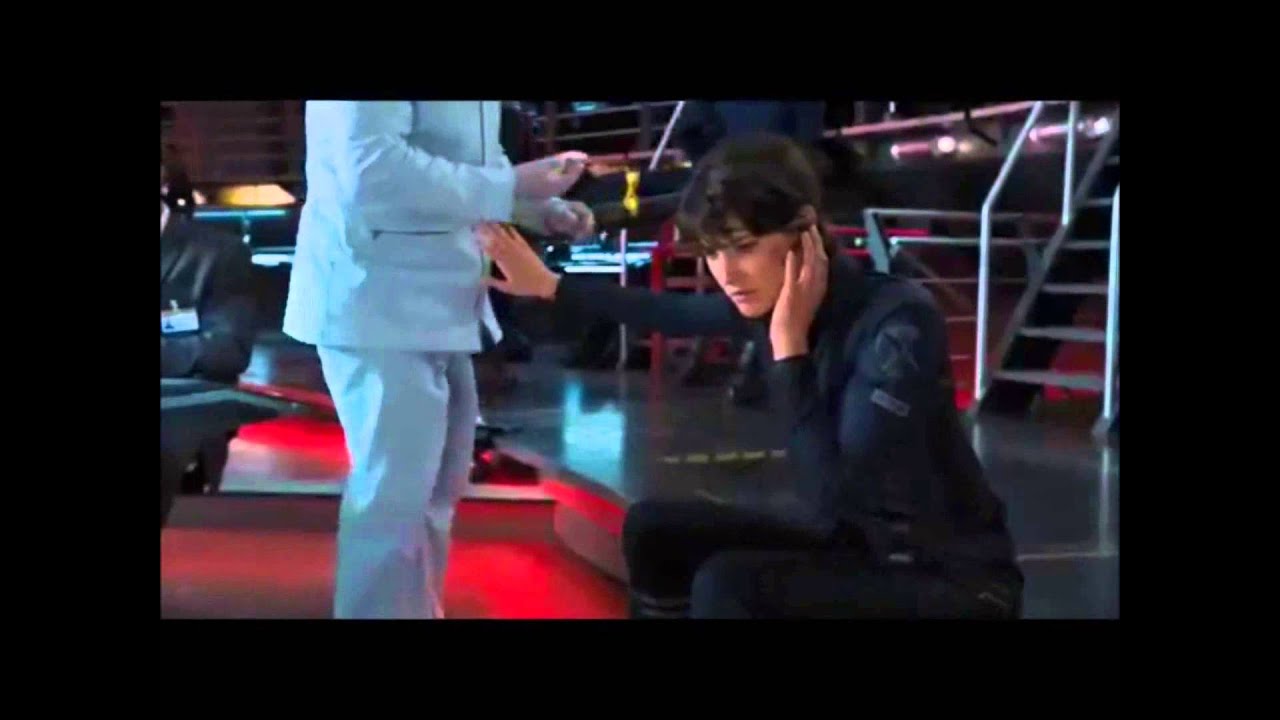 Black Widow and Maria Hill-Girl On Fire