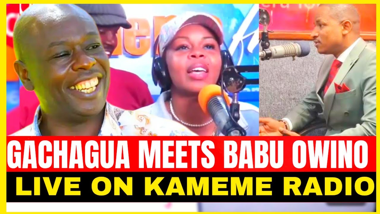 ГАЧАГУА ВСТРЕЧАЕТ БАБУ ОВИНО В прямом эфире на радиошоу KAKAMEGA