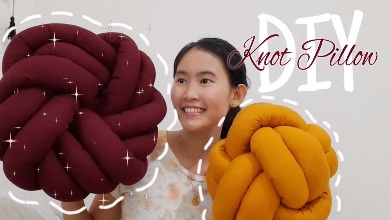 PELUANG USAHA | DIY ROOM DECOR || DIY KNOT PILLOW || 2020
