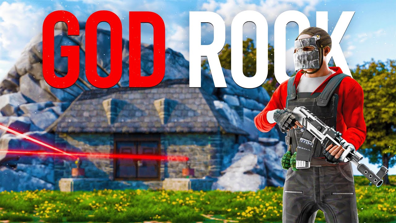 We Built an UNRAIDABLE God Rock Base on Force Wipe in Rust