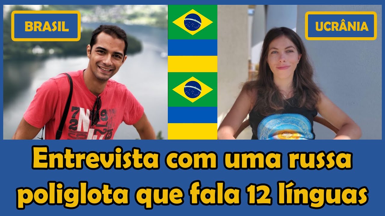 Entrevista com uma russa poliglota que fala 12 línguas | Aprender Português