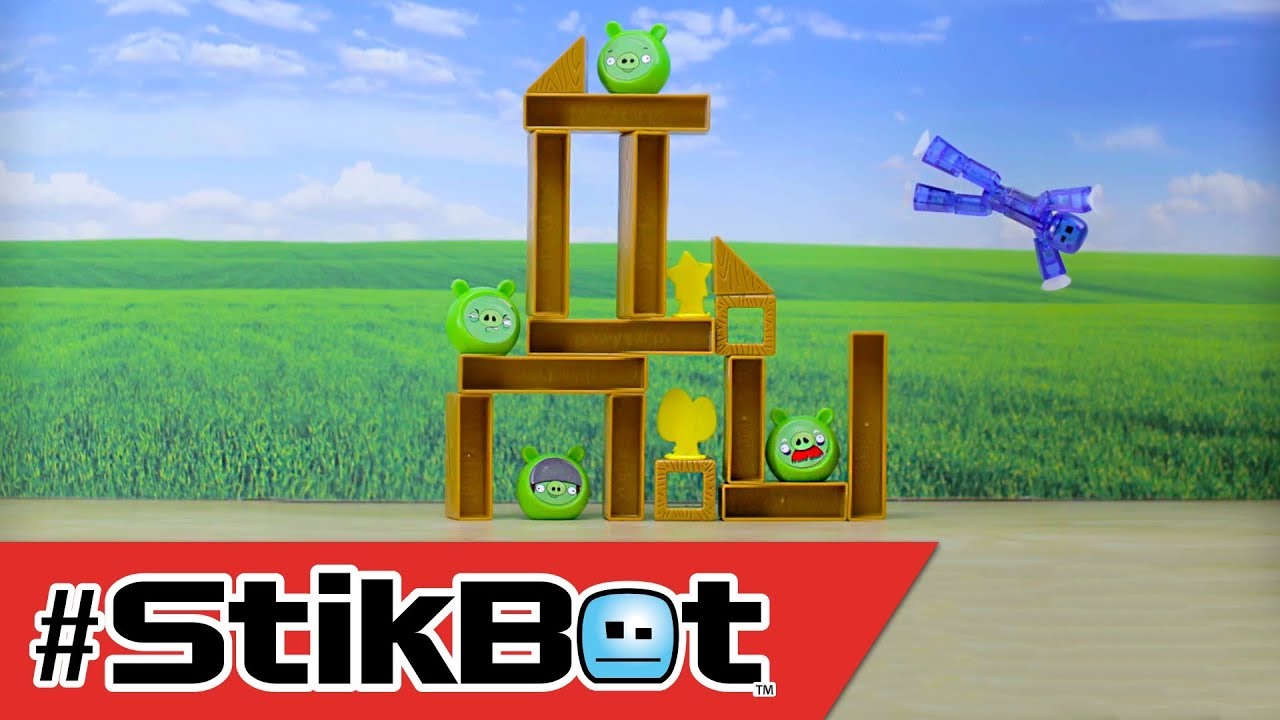 Stikbot vs Angry Birds