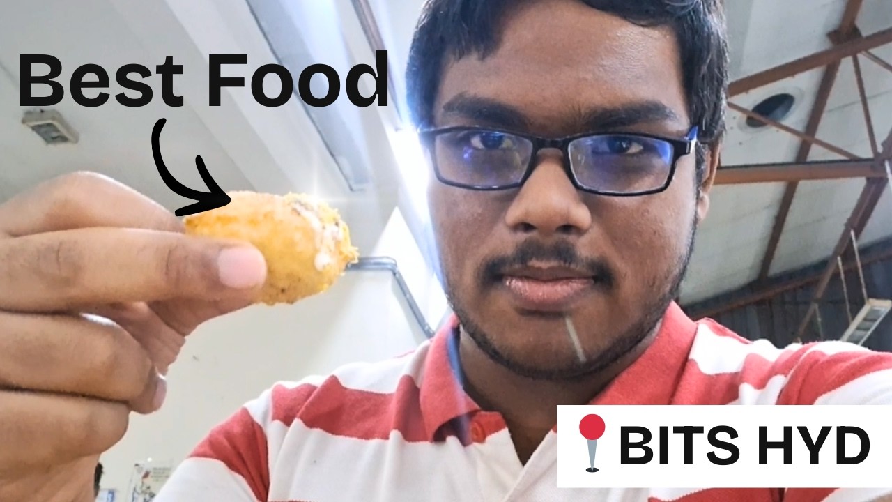 BITS Hyderabad Mess Tour😋 | Best food ever? | BITSAT 2026